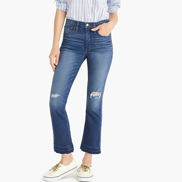 J. Crew Denim - JCrew Billie Demi Boot Crop